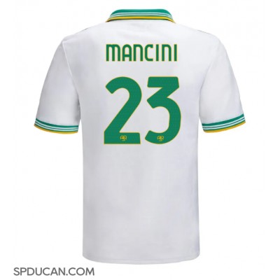 Muški Nogometni Dres AS Roma Gianluca Mancini #23 Rezervni 2025-26 Kratak Rukav Muški Nogometni Dres AS Roma Gianluca Mancini #23 Rezervni 2025-26 Kratak Rukav